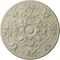 Ekena Millwork Baile Ceiling Medallion (Fits Canopies up to 6"), Hand-Painted Clear Yellow, 31 1/4"OD x 2 1/4"P CM31BACYF - alternate 1